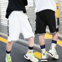 儿童短裤胖男童夏季薄款中大童纯棉五分裤街舞嘻哈宽松洋气裤子潮