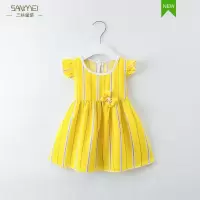 婴幼儿连衣裙女宝宝夏季公主棉绸裙[%]纯棉0---3岁半女童Y6