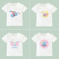 棉 2019儿童衣服男女童打底衫纯棉短袖恤中小童夏装上衣卡通