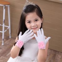 幼儿园女孩男孩小孩礼仪表演夏季儿童白手套男童演出公主宝宝薄款