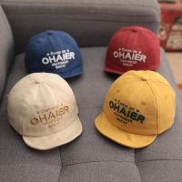 宝宝帽子春秋季薄款婴儿鸭舌帽韩版潮男童小孩棒球秋款儿童帽秋天