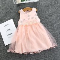 童装女童连衣裙夏装2020新款女宝宝公主裙超仙小女孩裙子蓬蓬纱裙L6