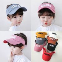 宝宝帽子男遮阳帽太阳帽女童防晒空顶帽儿童棒球帽女宝宝凉帽夏潮