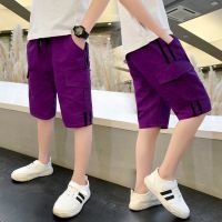 男童短裤夏外穿五分裤2020新款韩版中大童休闲中裤儿童宽松工装裤