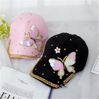 儿童帽子女童遮阳帽亲子帽鸭舌帽夏季户外太阳帽大童棒球帽公主帽