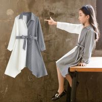 女童秋装连衣裙2019新款夏季韩版中大儿童装洋气时尚公主衬衫裙子