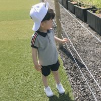 童装男童夏装套装2020新款韩版儿童短袖恤男宝宝夏天运动两件套