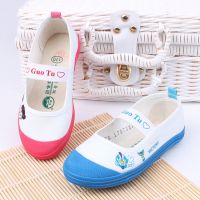青岛环球宝宝舞蹈鞋儿童体操鞋男童白球鞋女童小白鞋幼儿园