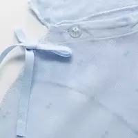 纱布新生儿半背衣和尚服短袖内衣宝宝婴幼儿上衣服夏季