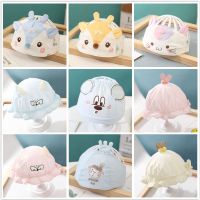 新生儿帽子夏季0-5个月薄款婴幼儿胎帽男女宝宝空顶婴儿帽子透气2
