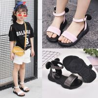 女童凉鞋2020新款夏小熊儿童中大童女童鞋韩版小学生女学生沙滩鞋