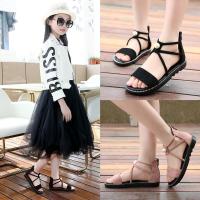 女童凉鞋2019新款韩版夏季小公主鞋儿童凉鞋女孩沙滩鞋中大童学生