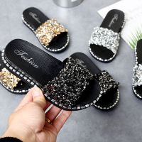 2020新款外穿时尚厚底凉拖女夏季防滑家居浴室内女童小童公主拖鞋