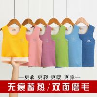 儿童保暖背心中大童小马甲小孩套头小坎肩男女童装宝宝加绒加厚