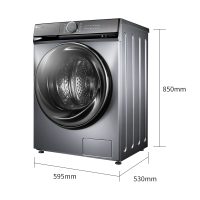 小天鹅 TD100-14266WMADT全自动滚筒洗烘干一体机10公斤银离子除菌水魔方手机智控