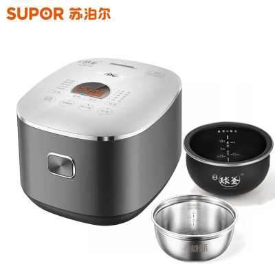 [苏宁物流 ]SUPOR苏泊尔 电饭煲SF40HC66家用IH球釜多功能预约智能柴火饭电饭煲 4L