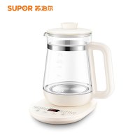 [会员]苏泊尔(SUPOR)养生壶SW-15Y19 办公室小型全自动加厚玻璃养生家用多功能煮茶烧水壶