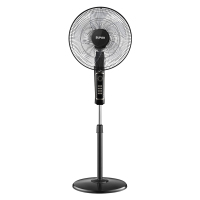 电风扇家用落地扇大风力立式风扇强风轻音客厅节能复古摇头 FP-201A-40(黑色款)