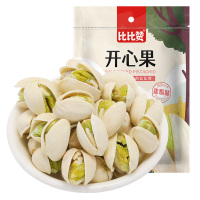 比比赞开心果[盐焗味]100g每日坚果零食推荐孕妇自然开口健康盐焗味干果炒货每日坚果