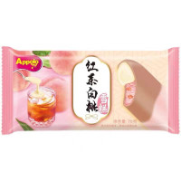 啊波罗红茶炼乳白桃雪糕70g