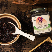 米婆婆紫晶糙米酒酿400gx2瓶醪糟甜酒孝感米酒月子米酒