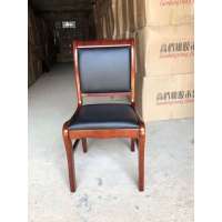 尚心博悦会议小软包实木椅子