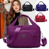 新款防水尼龙女包手提包多隔层牛津布包时尚单肩斜跨女士休闲小包