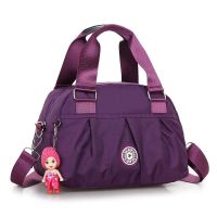 手提包女布包加厚女士便当包饭盒袋防水中年手拎袋小布包包妈咪包