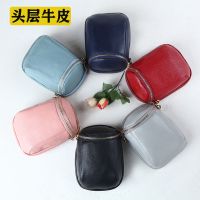 [全牛皮]女士真皮斜挎包百搭款时尚新款女包大容量单肩包手机包