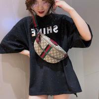 网红同款小包包腰包女包2019夏季新款时尚胸包斜挎包百搭链条包