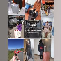 旅行箱行李箱铝框拉杆箱万向轮女男学生密码登机皮箱子