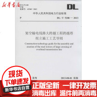 【新华书店】正版 架空输电线路大跨越工程跨越塔组立施工工艺导则：DL/T5288-2013  能源局1551231551