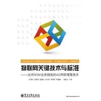 [新华书店]正版 物联网关键技术与标准:应对M2M业务挑战的4G网络增强技术朱雪田9787121229077电子工业出版