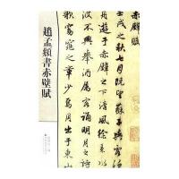 [新华书店]正版 赵孟頫書赤壁赋无9787538681246吉林美术出版社 书籍