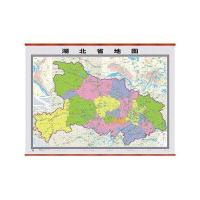 [新华书店]正版湖北省无缝双全挂图无山东地图出版社9787807549017旅游攻略