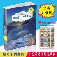 [新华书店]正版 动物小说大王沈石溪.精读酷玩系列:全彩升级版?猎枪下的白狐沈石溪浙江教育出版社
