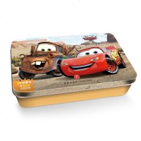 [新华书店]正版 赛车总动员·真正的冠军/迪士尼卡通全明星铁盒拼图书美国迪士尼天地出版社9787545539790 书