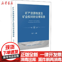 [新华书店]正版 矿产资源制度及矿业权纠纷法律实务冯宇人民法院出版社9787510927539 书籍