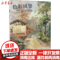 [新华书店]正版 色彩风景高分训练闫晓曼湖北美术出版社9787571203788 书籍