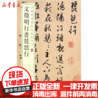 [新华书店]正版 文徵明行书琵琶行/中华经典碑帖彩色放大本中华书局编辑部编中华书局9787101148145 书籍
