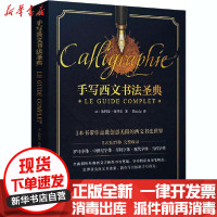 [新华书店]正版 手写西文书法圣典朱利安·查泽尔湖北美术出版社9787571203689 书籍