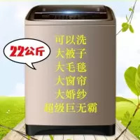 长虹大容量全自动25公斤洗衣机商用工业15/30KG酒店宾馆毛毯家用 22公斤纯铜耐高温电机+风干 紫光高端耐用款