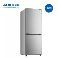 奥克斯(AUX) 双门小冰箱家用冷藏冷冻小型电冰箱宿舍出租节能省电 (预售拍下3月中旬发货)