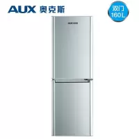 奥克斯(AUX) 双门小冰箱家用冷藏冷冻小型电冰箱宿舍出租节能省电 (预售拍下3月中旬发货)
