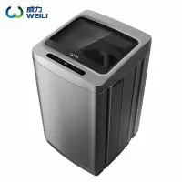 威力洗衣机10/8公斤全自动波轮洗衣机家用大容量 智能洗涤 量衣进水 中途添衣 筒自洁 一键快洗 灰色10KG