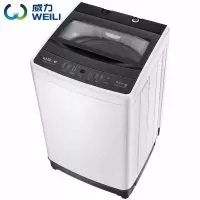 威力洗衣机8/9/10公斤直驱变频波轮洗衣机全自动大容量家用 智能自编程羊毛洗记忆洗 筒自洁风干 白色10KG