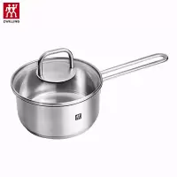双立人(ZWILLING)奶锅16cm 不锈钢辅食锅 炖锅 厨房锅具小汤锅 不锈钢
