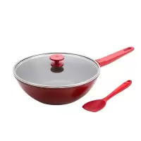 双立人 ZWILLING 30cm中式炒锅不粘锅平底锅煎锅 28cm炒锅电磁炉通用