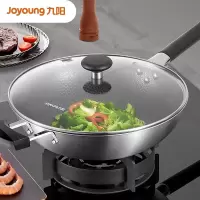 九阳(Joyoung)ZMD安心系列 精钢不粘炒锅 34cm家用炒菜锅