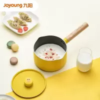 九阳(Joyoung)不粘锅奶锅汤锅line16cm元气莎莉鸡辅食锅卡通小奶锅黄色 元气莎莉鸡16CM奶锅+蒸格